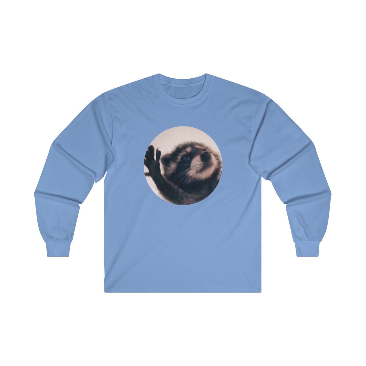 Pedro Raccoon Unisex Ultra Cotton Long Sleeve Tee