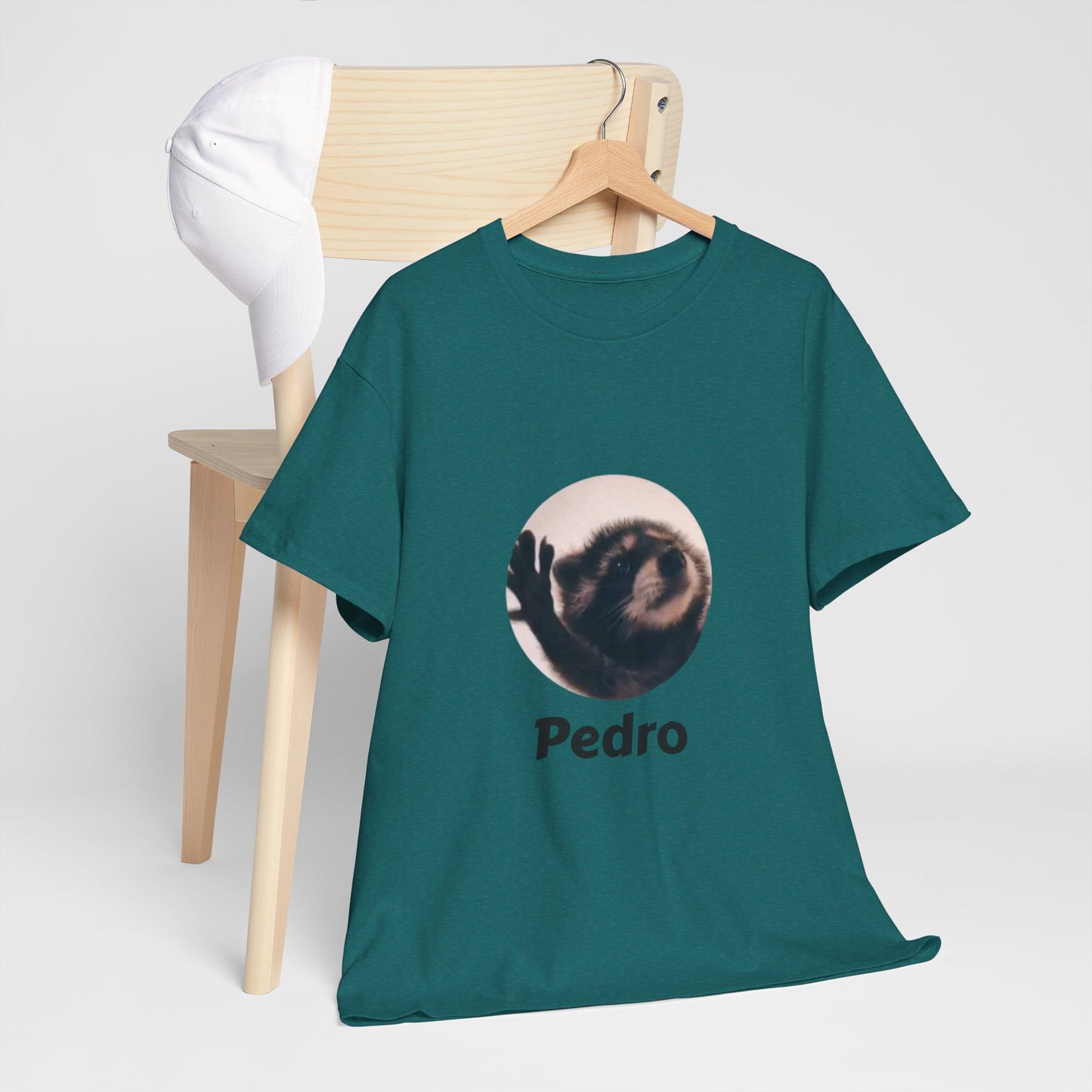 Pedro Raccoon Unisex Heavy Cotton Tee