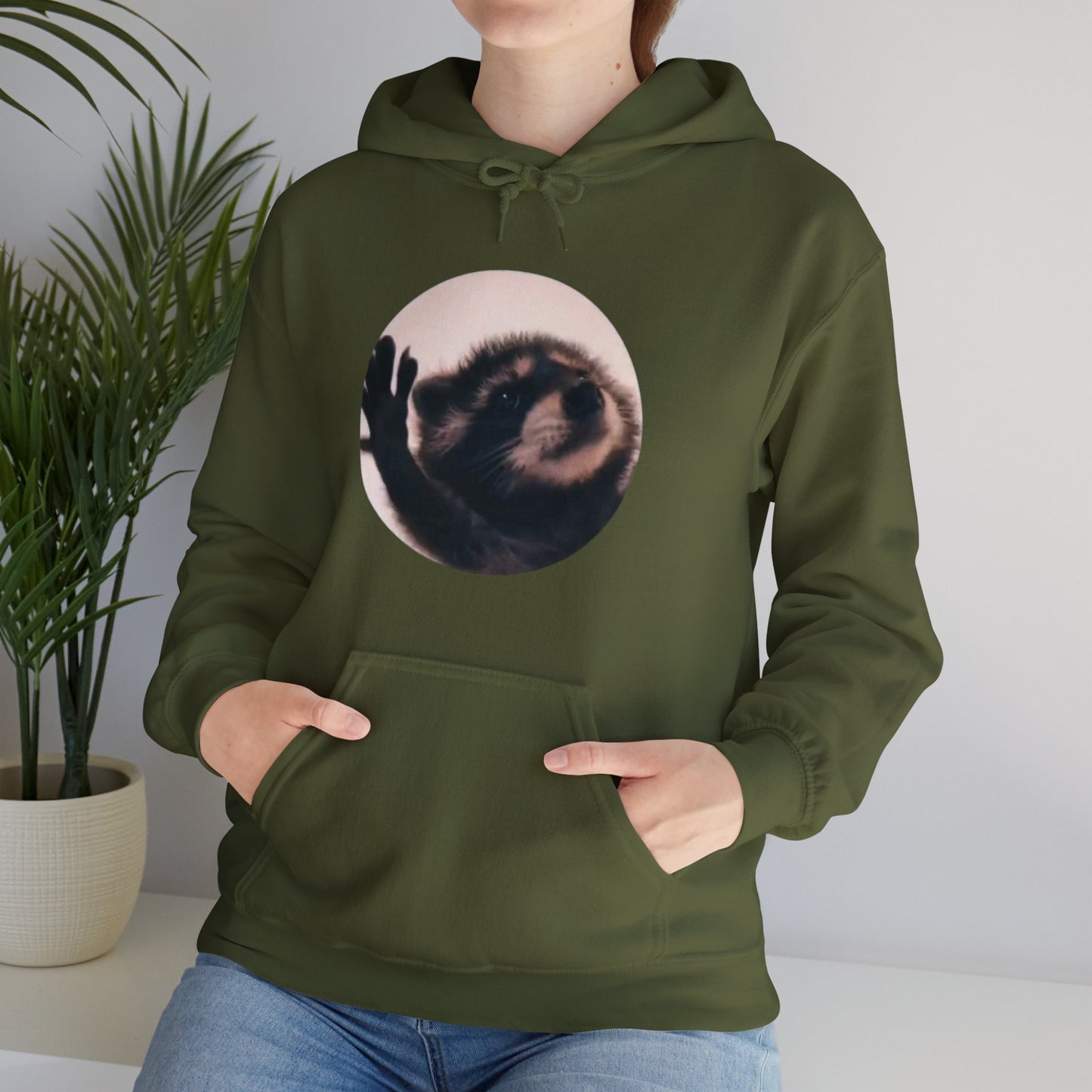 Pedro Raccoon Unisex Heavy Blend™ Hooded Sweatshirt