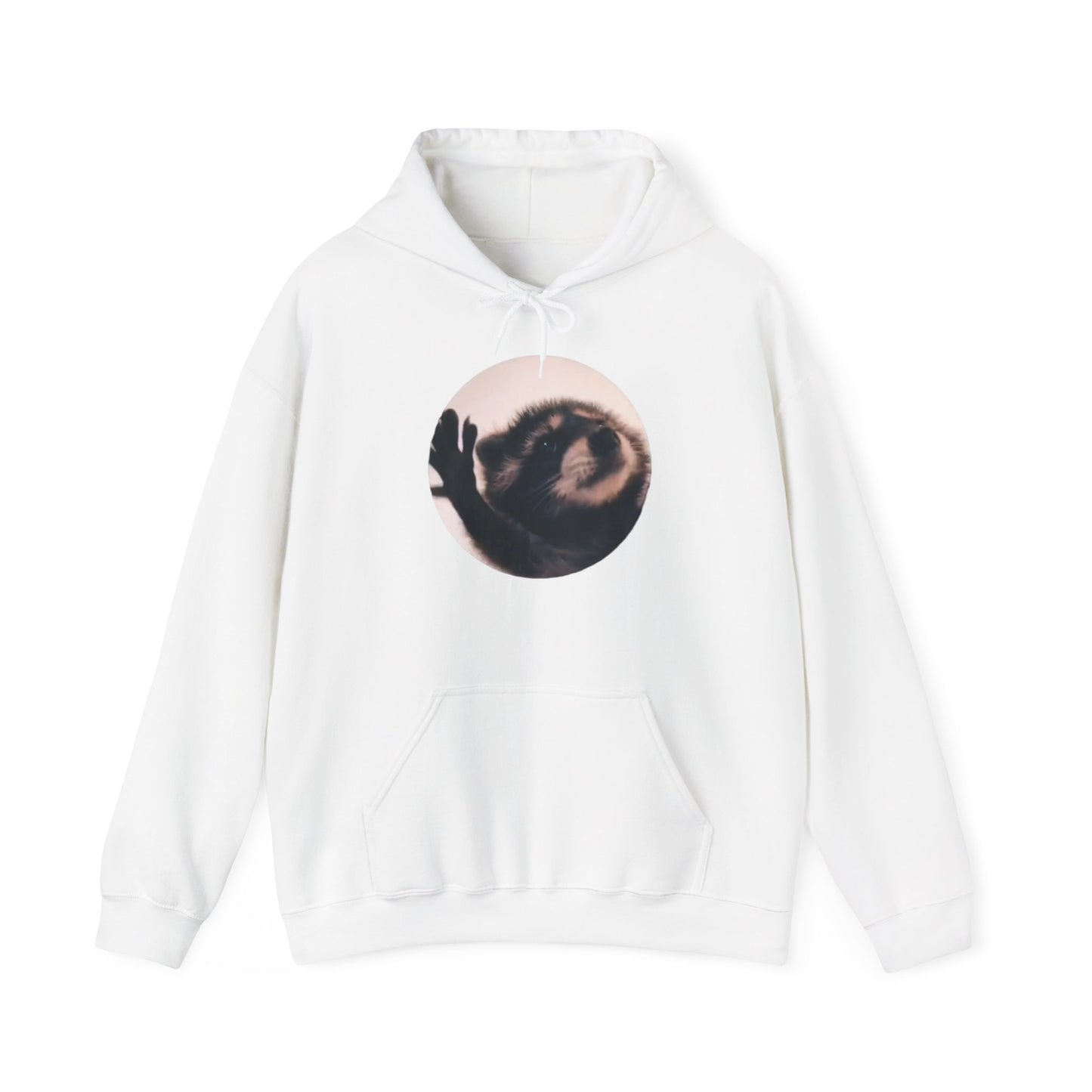 Pedro Raccoon Front and Back Unisex Heavy Blend™ Hooded Sweatshirt