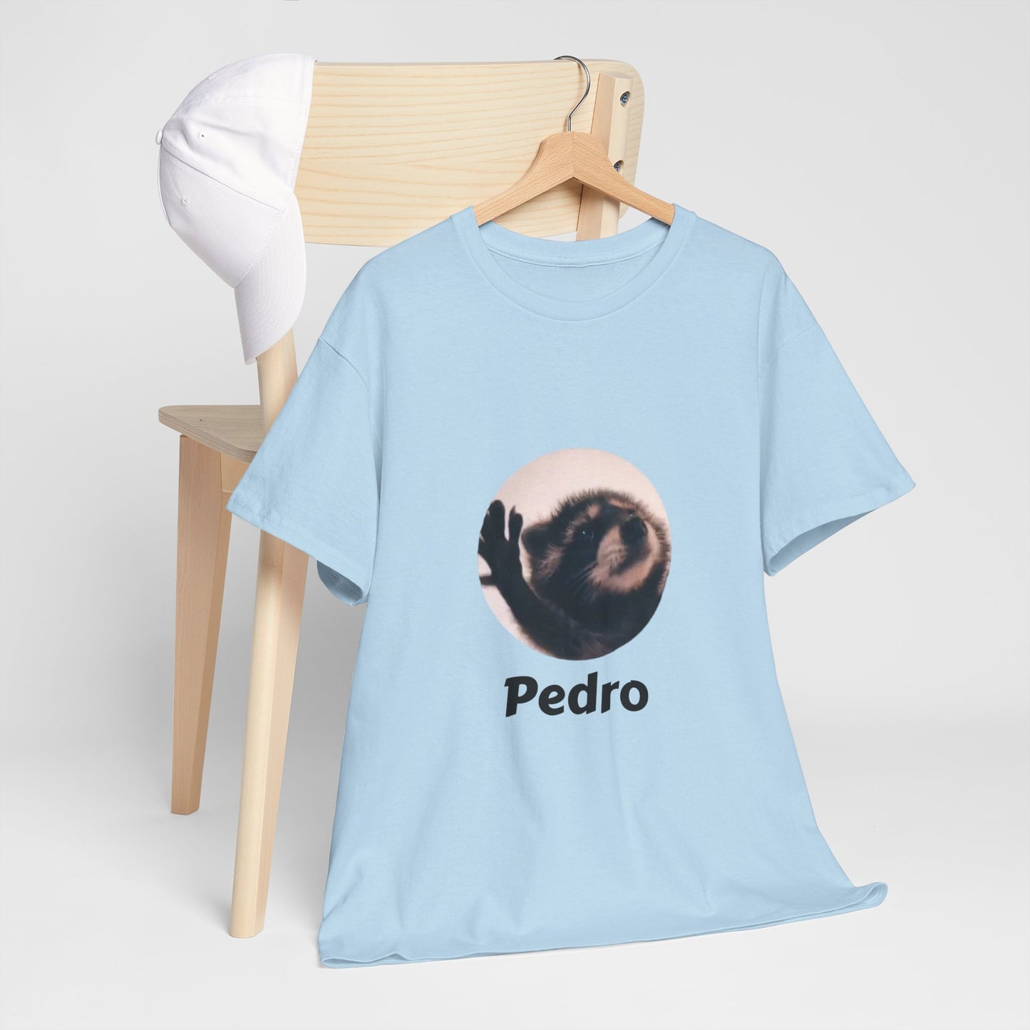 Pedro Raccoon Unisex Heavy Cotton Tee