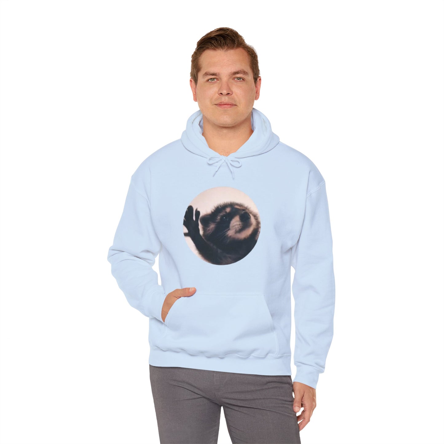 Pedro Raccoon Unisex Heavy Blend™ Hooded Sweatshirt