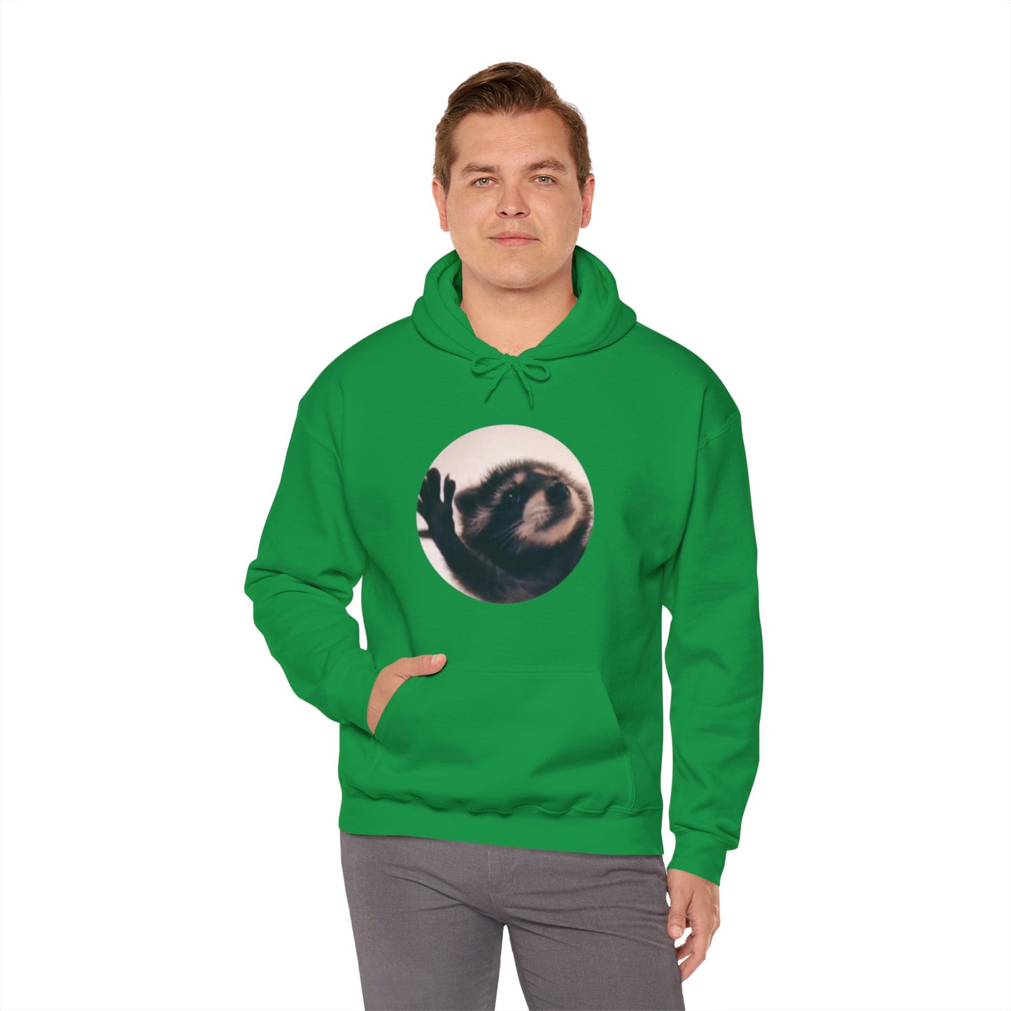 Pedro Raccoon Unisex Heavy Blend™ Hooded Sweatshirt