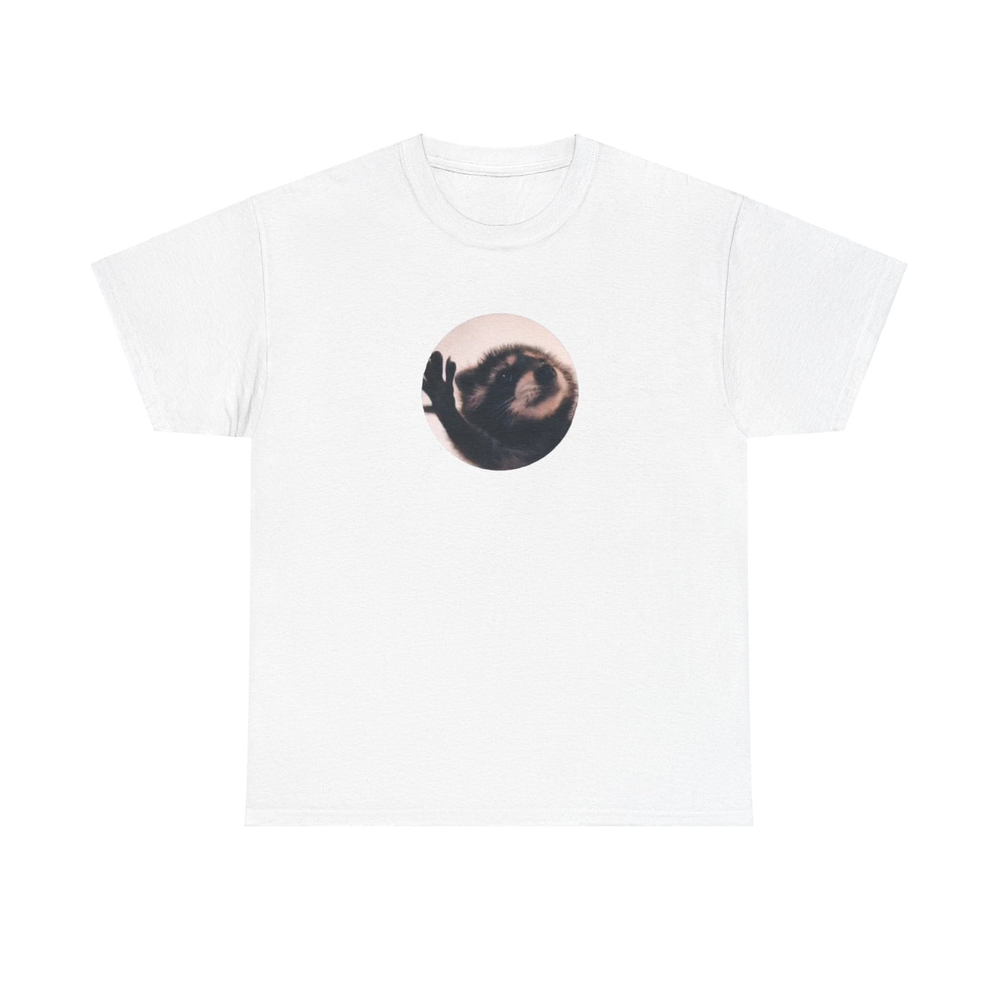 Pedro Raccoon Unisex Heavy Cotton Tee