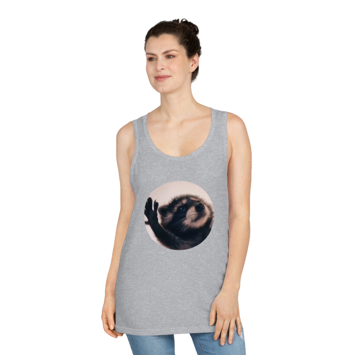 Pedro Raccoon Unisex Softstyle™ Tank Top